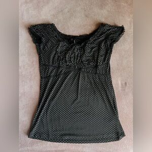 Maurices Elegant Black Fabric